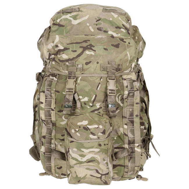 BRITISH BACKPACK - INF Short - IRR - MTP CAMO - MILITARY SURPLUS - USED