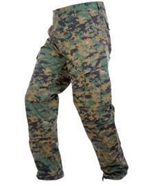 US ACU FIELD PANTS - RIP STOP FABRIC - DIGITAL WOODLAND