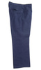UNIFORM PANTS MADE OF GABARDINE - VOPO - EAST GERMAN ARMY - BLUE WITH GREY STRIPES