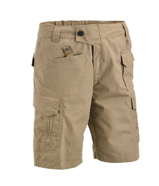 SHORT PANTS - "ADVANCED TACTICAL" - DEFCON 5® - COYOTE TAN