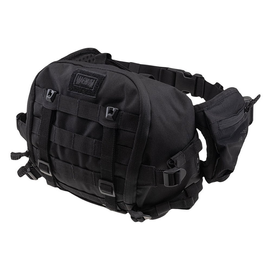 WAIST BAG LARI 5 - BLACK - MAGNUM