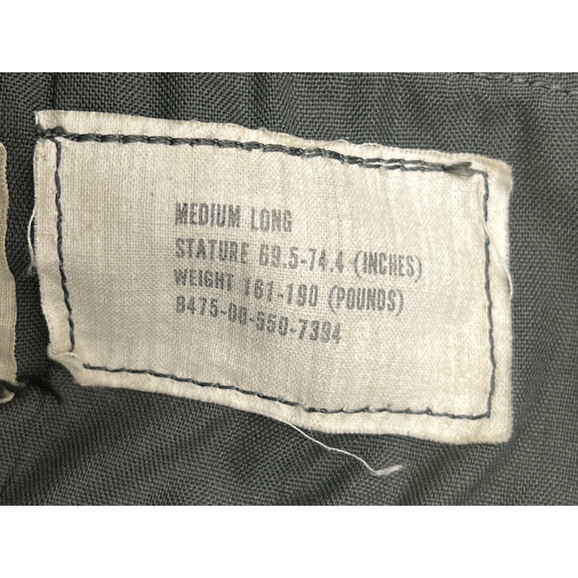 CSU-13B/P ANTI-G SUIT - CUT-OUT MODEL - US AIR FORCE MILITARY SURPLUS - GREEN OD - IN GOOD CONDITION/DECO