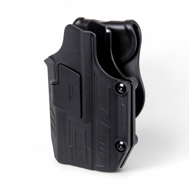 Universal Mega-Fit FL TLR-1/2 Pistol Holster - Black - Cytac