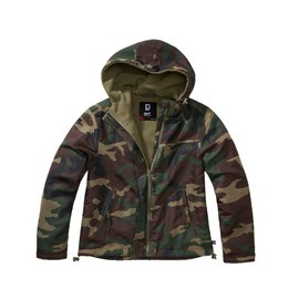 NŐI KABÁT - FRONTZIP SZÉLKABÁT -  WOODLAND - BRANDIT