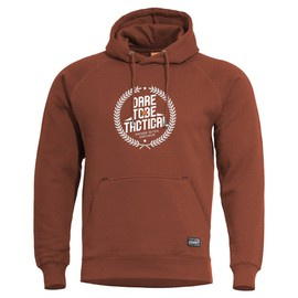 SWEATER WITH HOOD - "PHAETON LAUREL" - PENTAGON® - MAROON RED