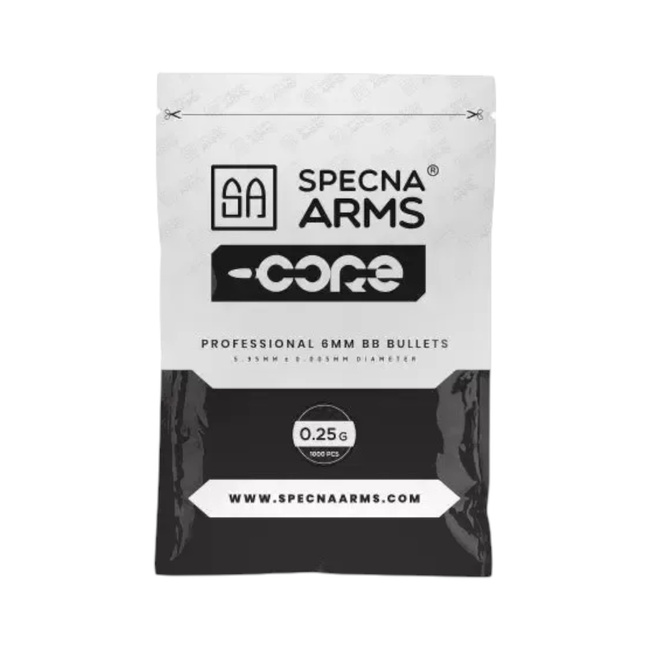 Specna Arms CORE 0,25 g Airsoft BB-k – 1000 darab