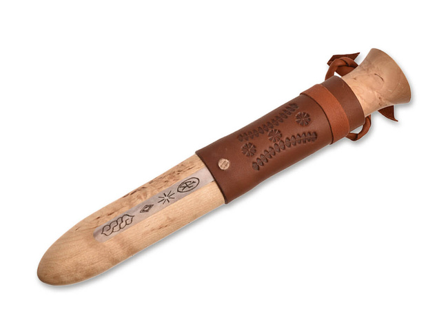 FIX PENGÉJŰ KÉS JARVEN DAMASTEEL RWL34 - BARNA