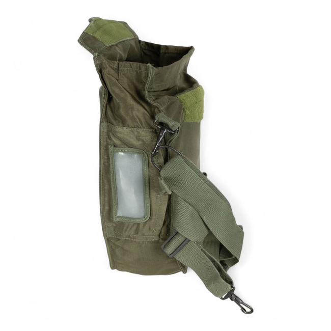 Gas Mask Bag - US Army Military Surplus - Olive Drab - Used