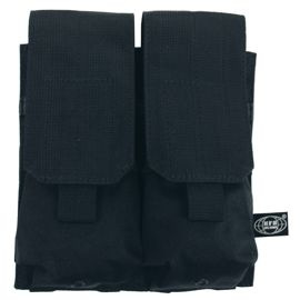 Ammo Pouch, double, "Molle", black - MFH