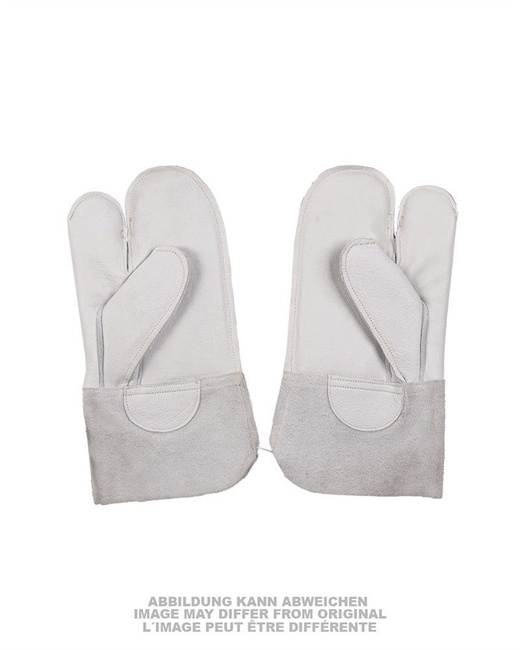 GERM.LEATHER ARAMIDE WORKING GLOVES W.CUFF L.NEW