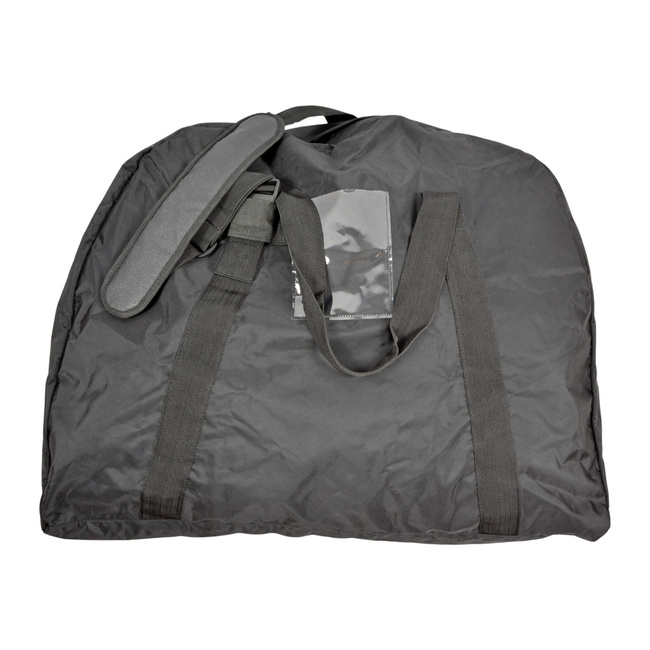 Vállpántos hordtáska - Holland hadsereg katonai felesleg - Fekete - Újszerű