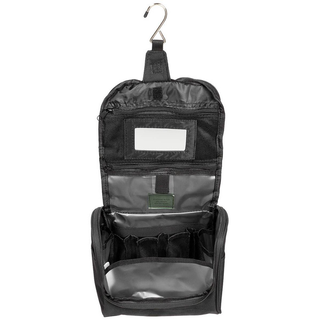 KOSZMETIKUS TÁSKA - 23 x 26 x 12 CM - MFH® - FEKETE