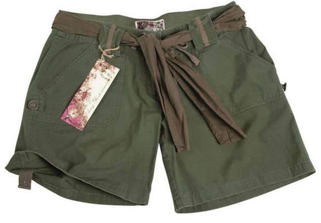 OD ARMY SHORTS WOMAN