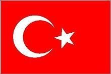 FLAG (91 x 152) cm TURKEY