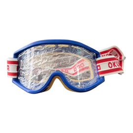 Rugalmas Védőszemüveg Átlátszó, Ellenálló Műanyag Vízorral - OKULA - Román Hadsereg Katonai Felesleg - Jó Állapotban