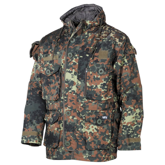 COMMANDO JACKET "SMOCK" - RIP-STOP - BW CAMO