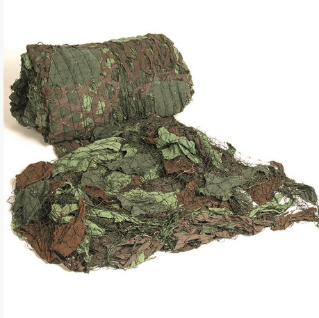 Czech 12x12m Cotton Camo Netting Used