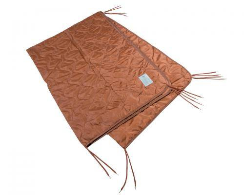 AMERIKAI EGYESÜLT ÁLLAMOK HADVÉDELMI STÍLUSÚ PONCSÓ BÉLÉS - 210 x 150 CM - BARNA