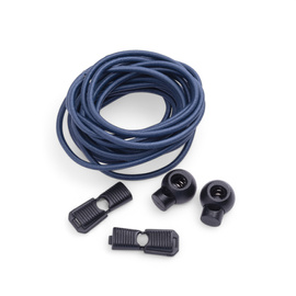 CIPŐFŰZŐ KIT - QUICK ELASTIC - 150 CM - SÖTÉTKÉK - ELBRUS