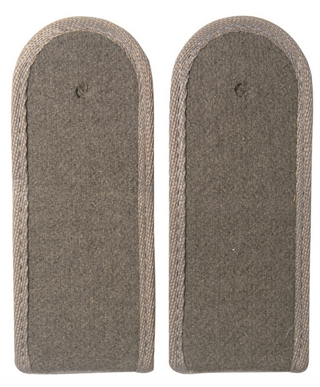 East Germ. Grey Epaulets Sold.piping