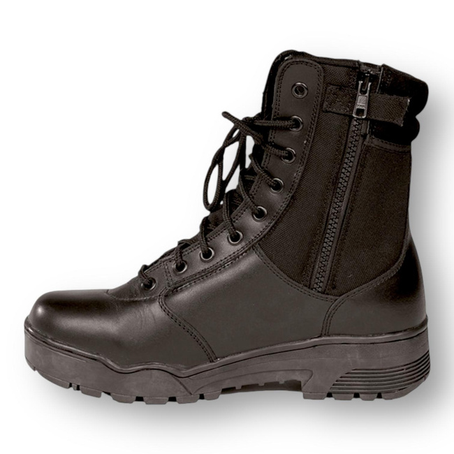 Taktikai bőrbakancs cipzárral, Cordura, Thinsulate™