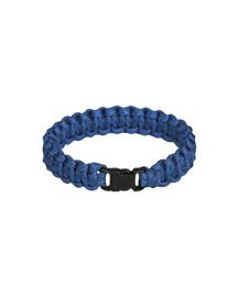 Blue 15MM PARA BRACELET W. PLASTIC CLOSURE