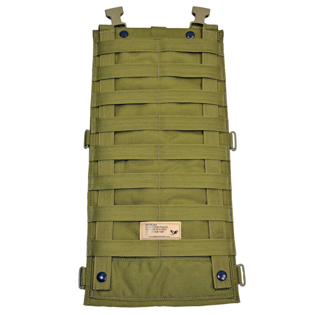 Hydration Pouch (bladder not included) - MOLLE - US Military Surplus - Eagle Industries - Khaki - Used