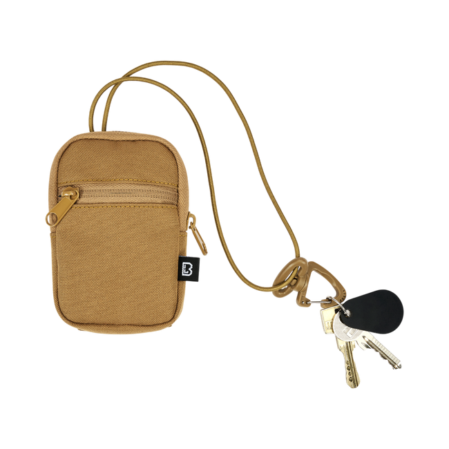 Key and Small Accessories Safety Pouch - Camel - Brandit