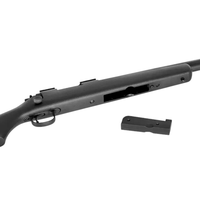 REPLIKA AMERIKAI AIRSOFT PUSKA CM.701B-U 560 FPS - TOVÁBBFEJLESZTETT VÁLTOZAT - FEKETE - CYMA