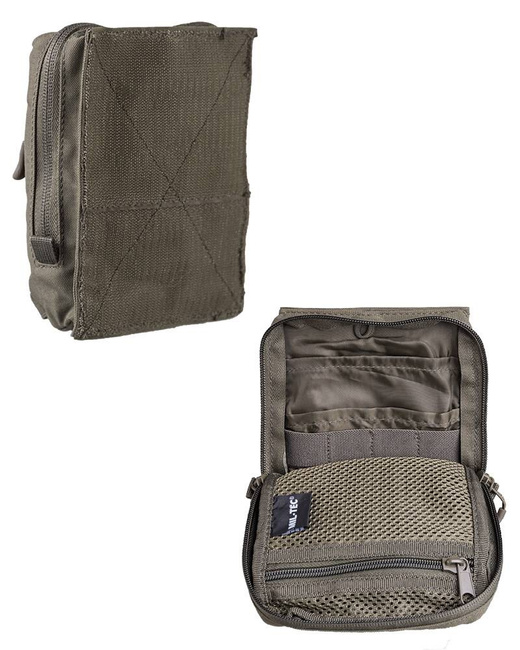 MULTI-PURPOSE POUCH WITH HOOK N LOOP BACKSIDE - Mil-Tec - OD