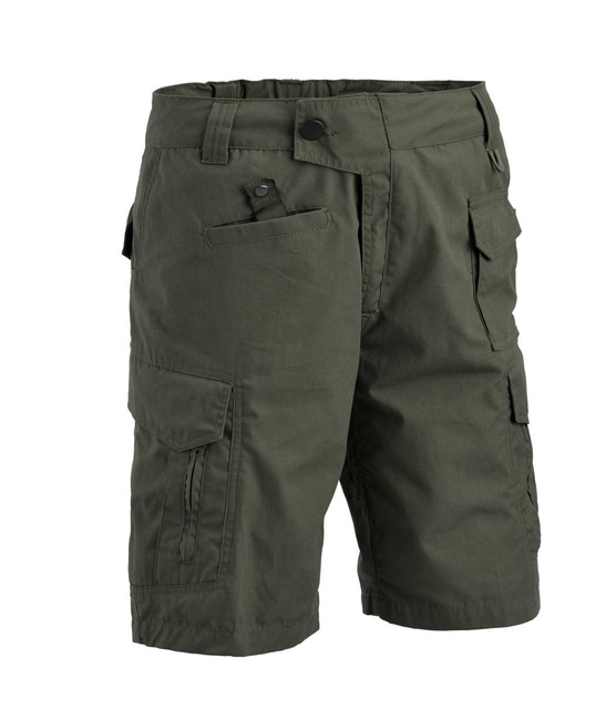 SHORT PANTS - "ADVANCED TACTICAL" - DEFCON 5® - OD GREEN