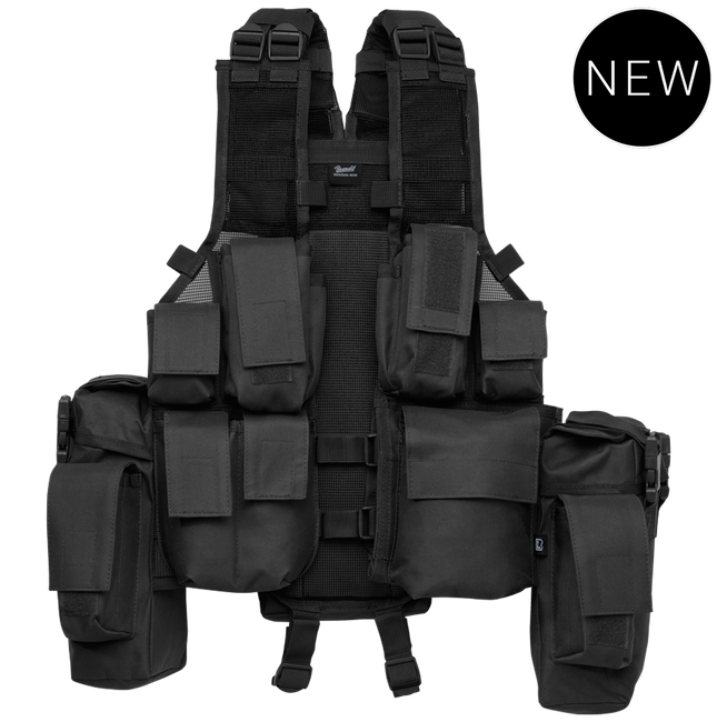 TACTICAL VEST - FEKETE - BRANDIT