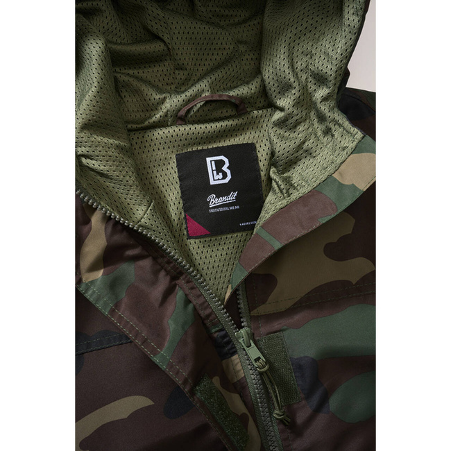 NŐI NYÁRI KABÁT - FRONTZIP SZÉLKABÁT - WOODLAND - MÁRKÁS