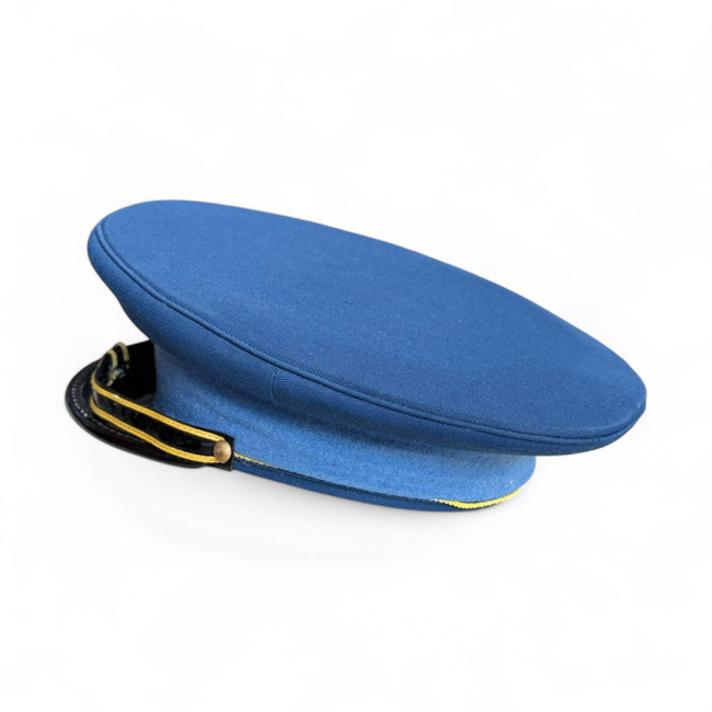 RSR KATONAI SISAK - TÜZÉRSÉG/TECHNIKAI ALTISZT - KATONAI FELESLEG ROMÁN HADSEREG - KÉK - JÓ ÁLLAPOTBAN