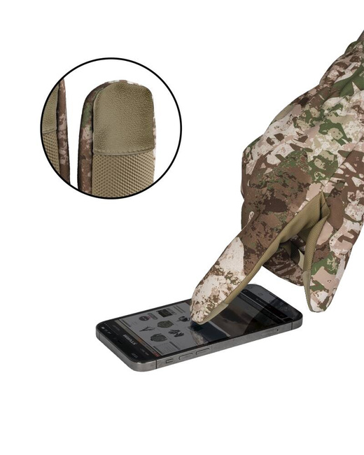 THINSULATE SOFTSHELL GLOVES, PHANTOMLEAF WASP I Z2 - MIL-TEC