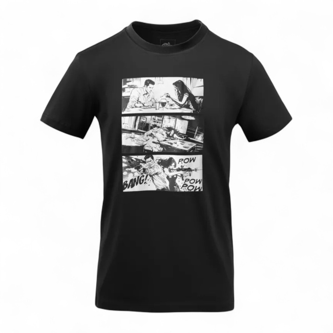 Classic Women's T-Shirt - Combat Date - Black - Helikon-Tex