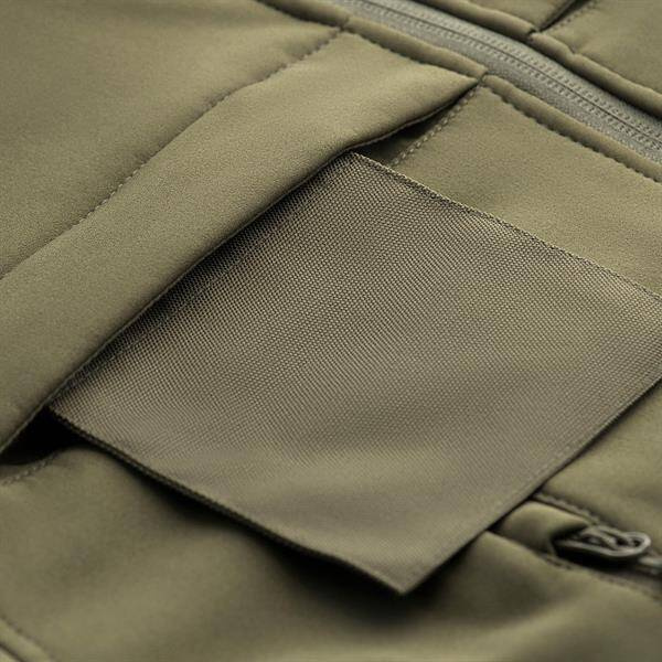 SOFTSHELL RENDŐRSÉGI DZSEKI, OLÍVAZÖLD - M-TAC