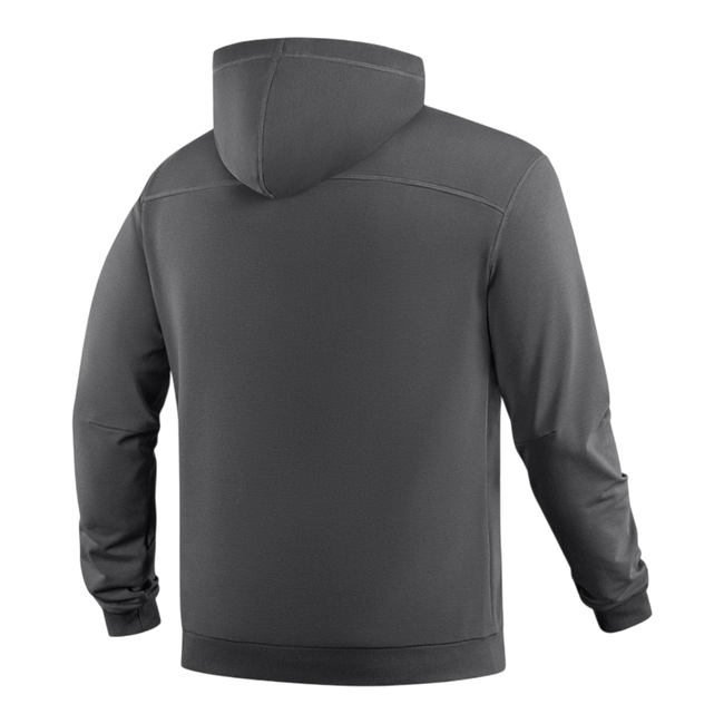 Férfi kapucnis pulóver - Born By Revolution - Sötét szürke - M-Tac