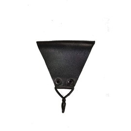 Francia bőr övtartó (háromszög) Használt