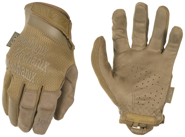 LÖVÉSZKESZTYŰ - "SPECIALITY COVERT 0.5 MM" - MECHANIX® - COYOTE TAN