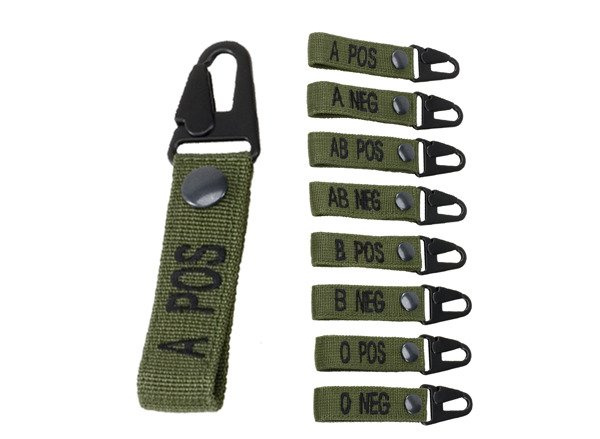 Tapasz, embléma vér - NEG AB