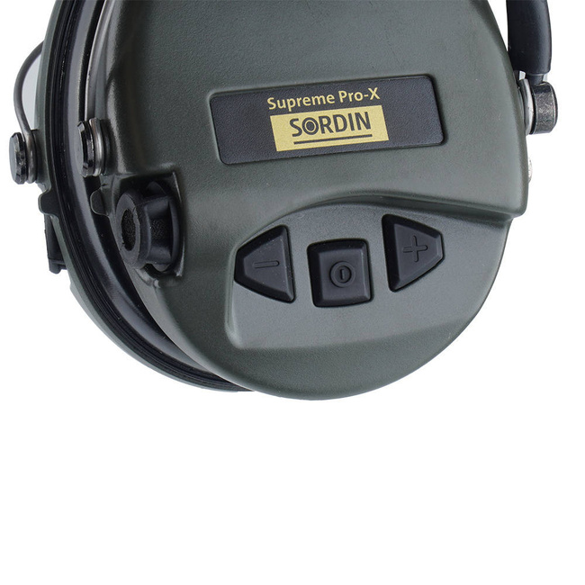 Supreme Pro-X fülvédő - Zöld - 75302-X/L-S - Sordin