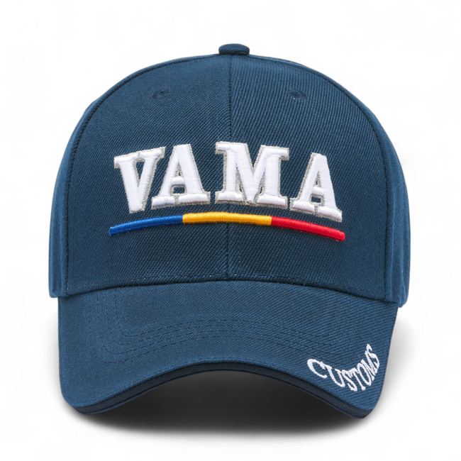 SAPKA - VÁM - 3D HÍMZÉS - PRÉMIUM MINŐSÉG - TENGERÉSZKÉK