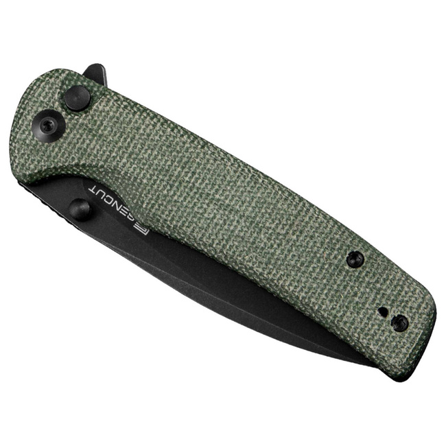 POCKET KNIFE - "SENCUT Sachse Micarta Green Black" - Böker