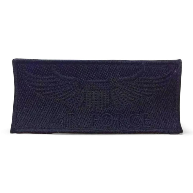 Hímzett jelvény - Légierő - Katonai felesleg - Tengerészkék - Újszerű