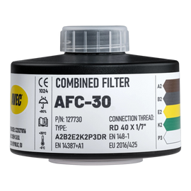 Kombinált NBC/CBRN gázálarc szűrő A2B2E2K2P3 D R - AVEC