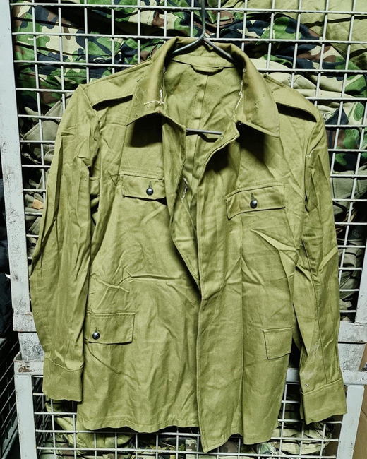 FIELD SHIRT - PATRIOTIC GUARDS - MILITARY SURPLUS ROMANIAN ARMY - WITH 4 POCKETS