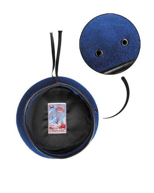 GERMAN BERET - "PLEIN CIEL COMMANDO" - BLUE