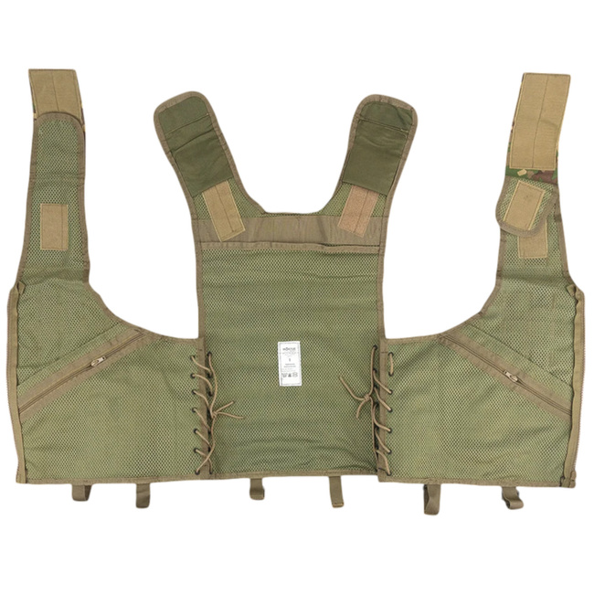 TAKTIKAI MELLÉNY MODULÁRIS ZSEBEKKEL - MOLLE - KATONAI TÖBBLET ROMÁN HADSEREG - TEREPSZÍNŰ M2017 - MINT ÚJ