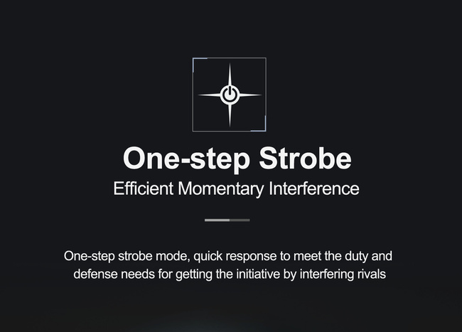 Nextorch P80 Powerful Tactical Flashlight - Black